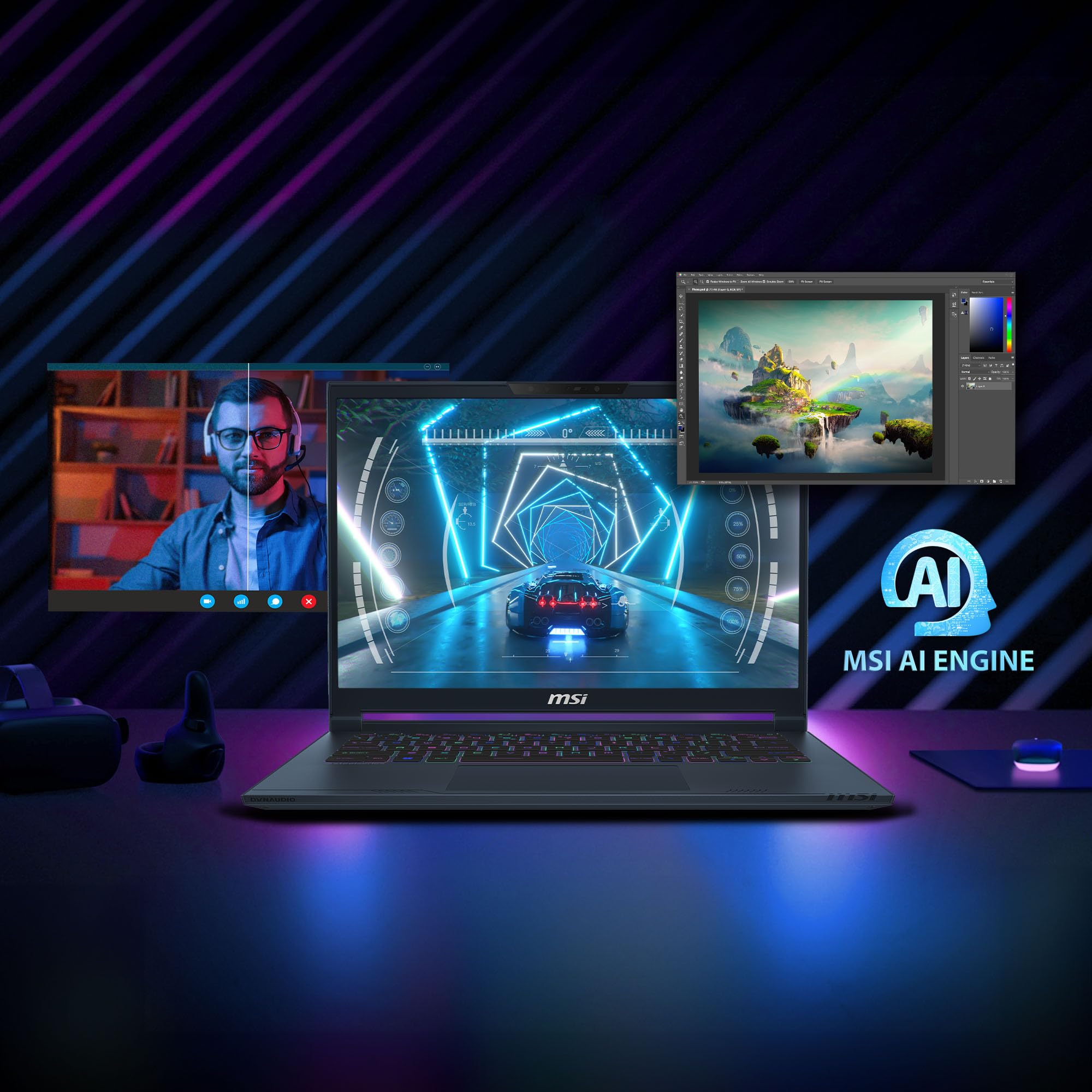 Amazon.co.jp: MSI Stealth 14 AI Studio A1VGG-040CA 14インチ OLED